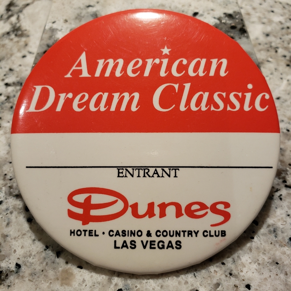 Las Vegas Dunes memorabilia.